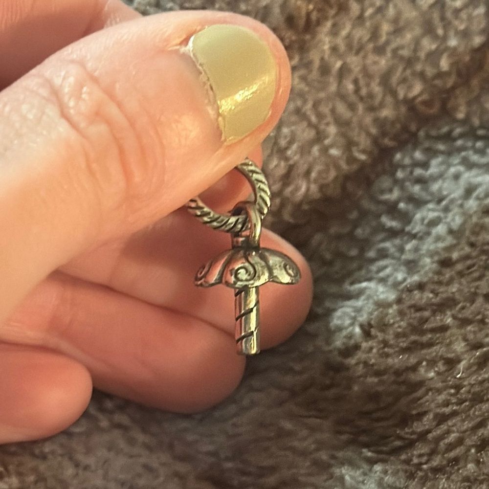 "Beach Umbrella" Pendant Charm -Brighton